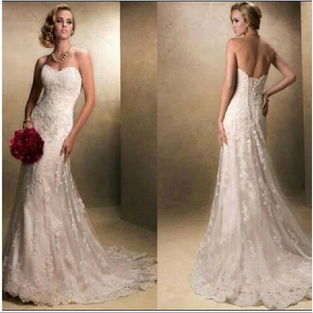 Maggie Soterro Emma Wedding Dress. Size 8